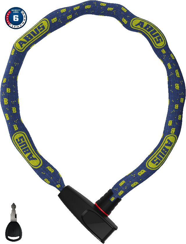 Spyna Abus 6806K/85 blue mask (square chain)