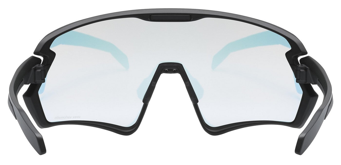 Dviratininko akiniai Uvex sportstyle 231 2.0 V black matt / litemirror red