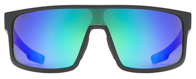 Dviratininko akiniai Uvex LGL 51 black matt / mirror green