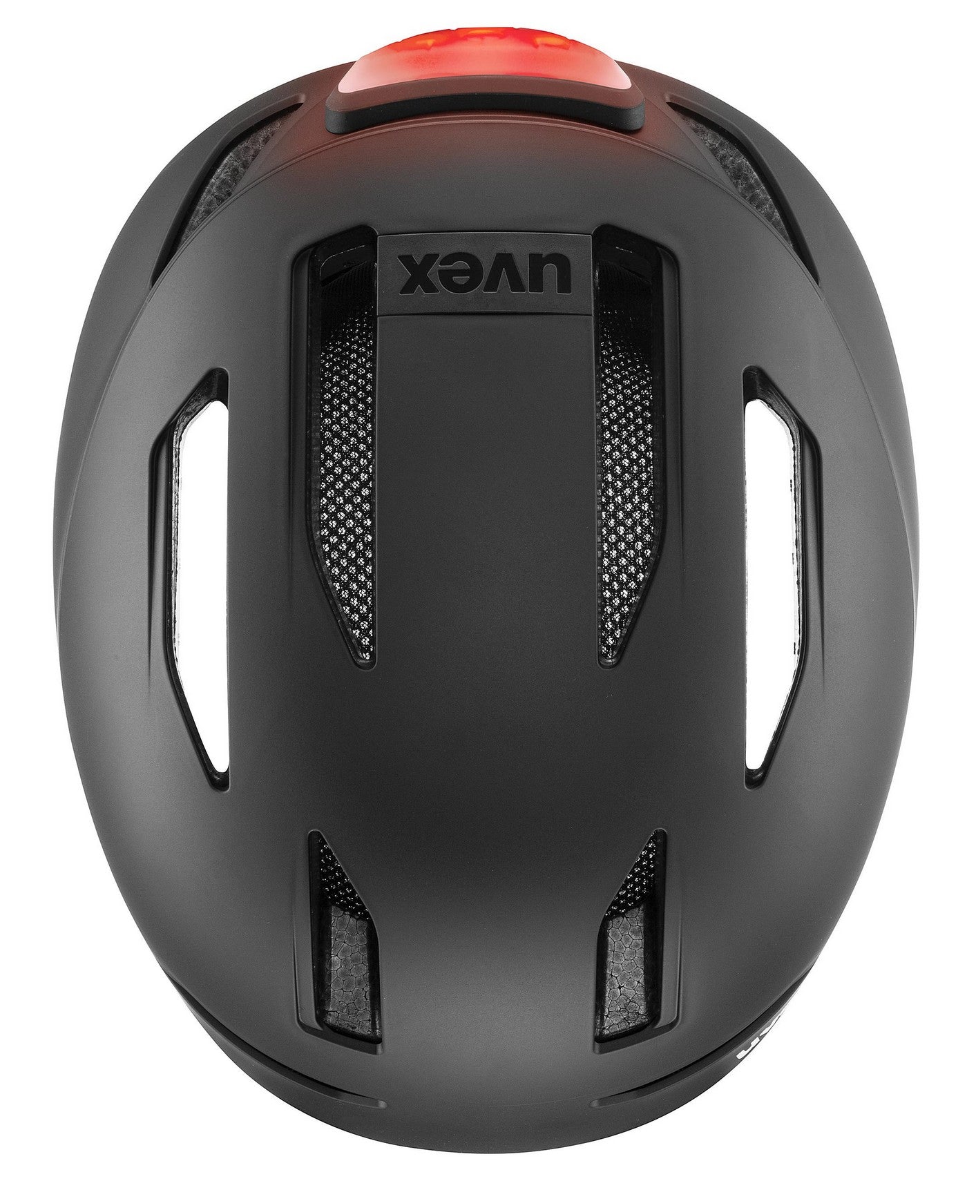 Šalmas Uvex urban planet LED black matt-58-61CM