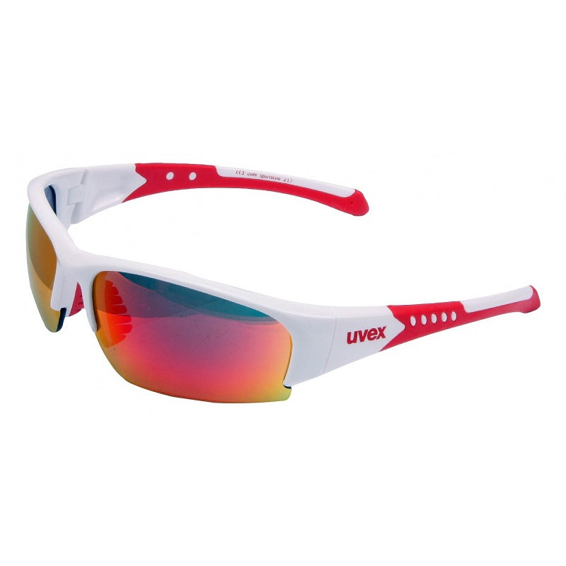 Akiniai Uvex Sportstyle 217 white red