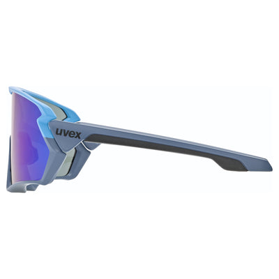 Akiniai Uvex Sportstyle 231 blue grey mat / mirror blue