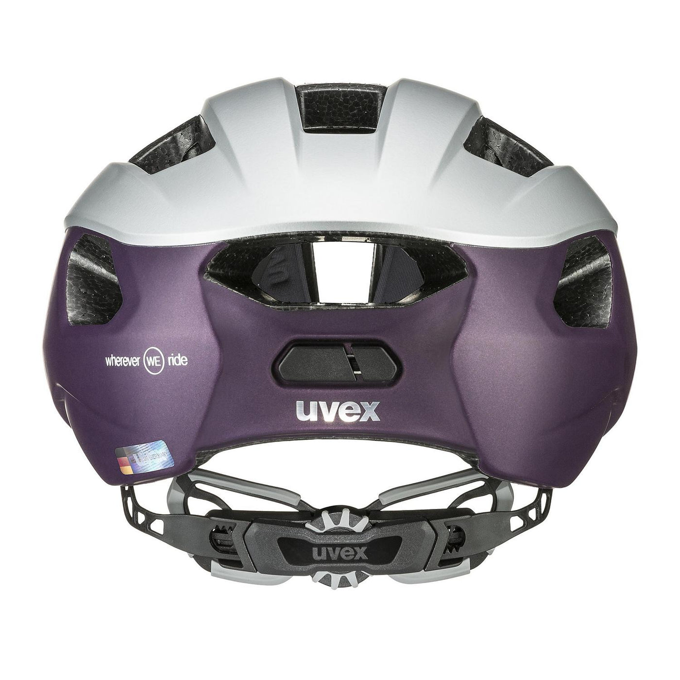 Šalmas Uvex Rise cc silver-plum WE-56-60CM