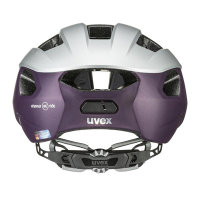 Šalmas Uvex Rise cc silver-plum WE-56-60CM
