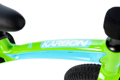 Balansinis dviratukas Karbon First green-blue