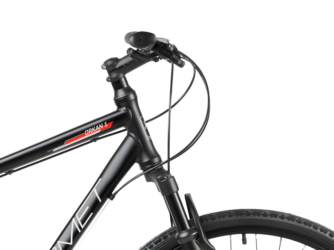 Dviratis Romet Orkan 1 M 28" 2023 black-red-19" / L