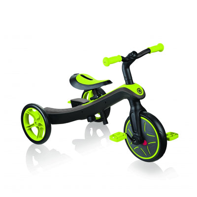 Globber triratukas Explorer Trike 4in1 žalias