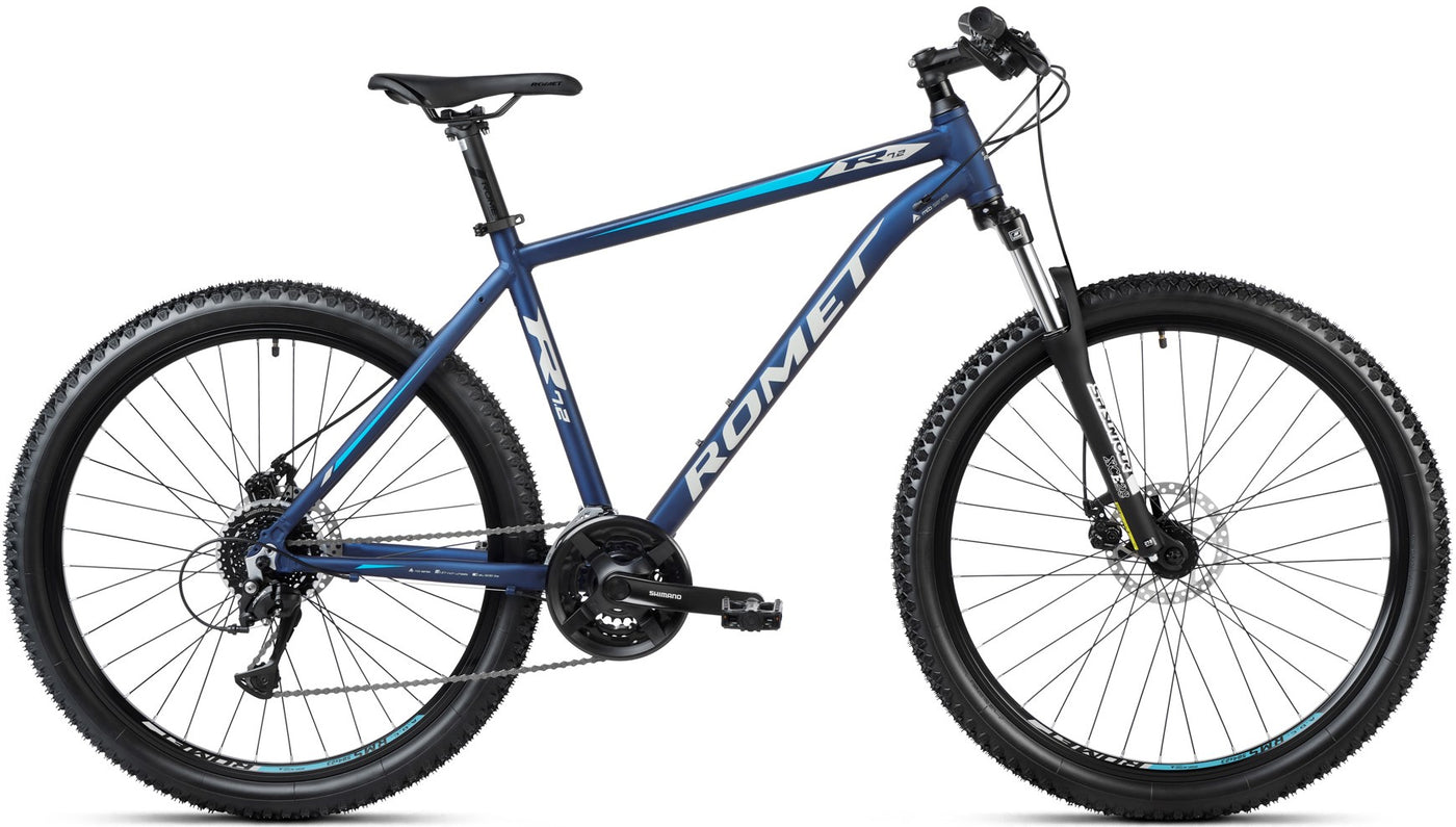 Dviratis Romet Rambler R7.2 27.5" 2023 navy blue-19" / L