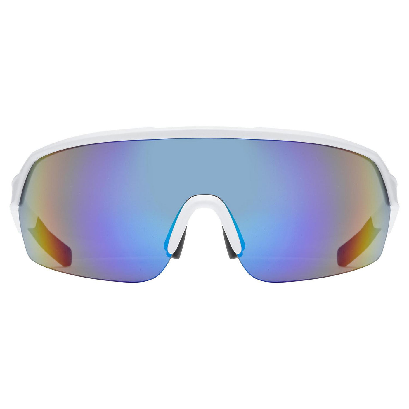 Akiniai Uvex Sportstyle 227 white mat / mirror blue