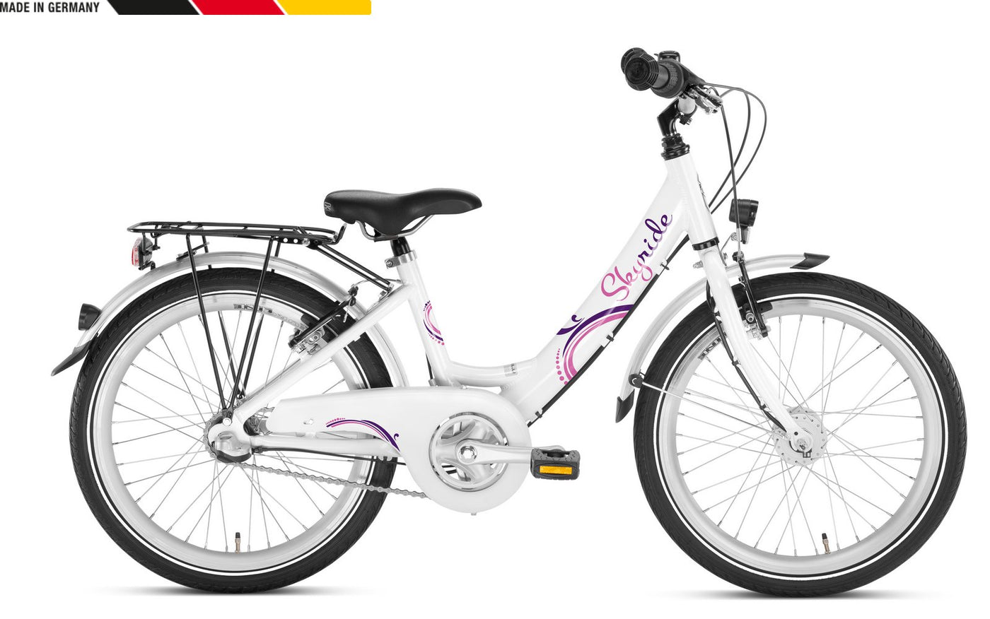 Dviratis PUKY Skyride 20-3 Alu white