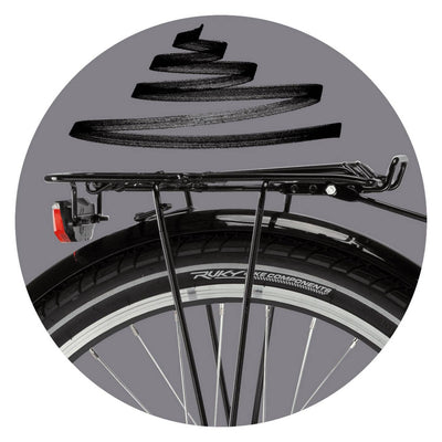 Dviratis PUKY Cyke 20-3 Alu black