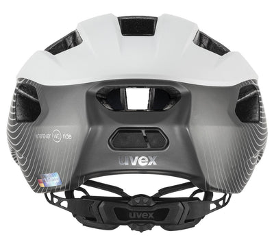 Šalmas Uvex rise cc white-grey WE-56-59CM