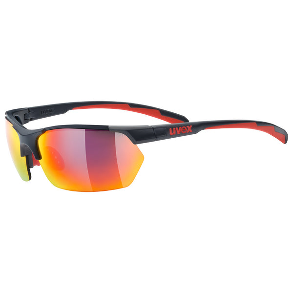 Akiniai Uvex Sportstyle 114 grey red mat