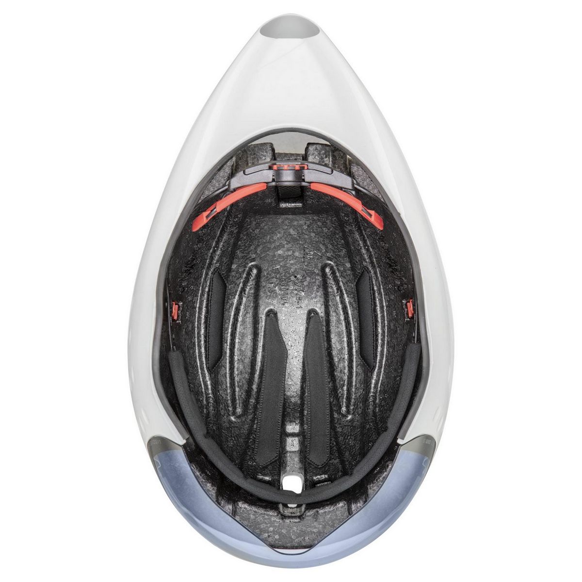 Šalmas Uvex Race 8 white red-56-58CM
