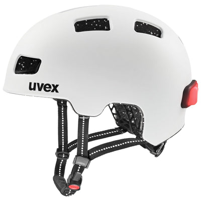 Šalmas Uvex city 4 white skyfall matt-55-58CM