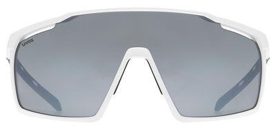 Dviratininko akiniai Uvex mtn perform white matt / mirror silver