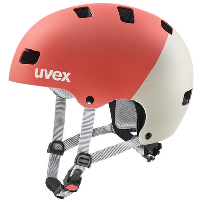 Šalmas Uvex Kid 3 cc grapefruit-sand mat-55-58CM