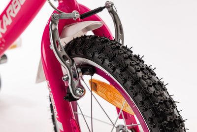 Dviratis Karbon Star ALU 14 pink