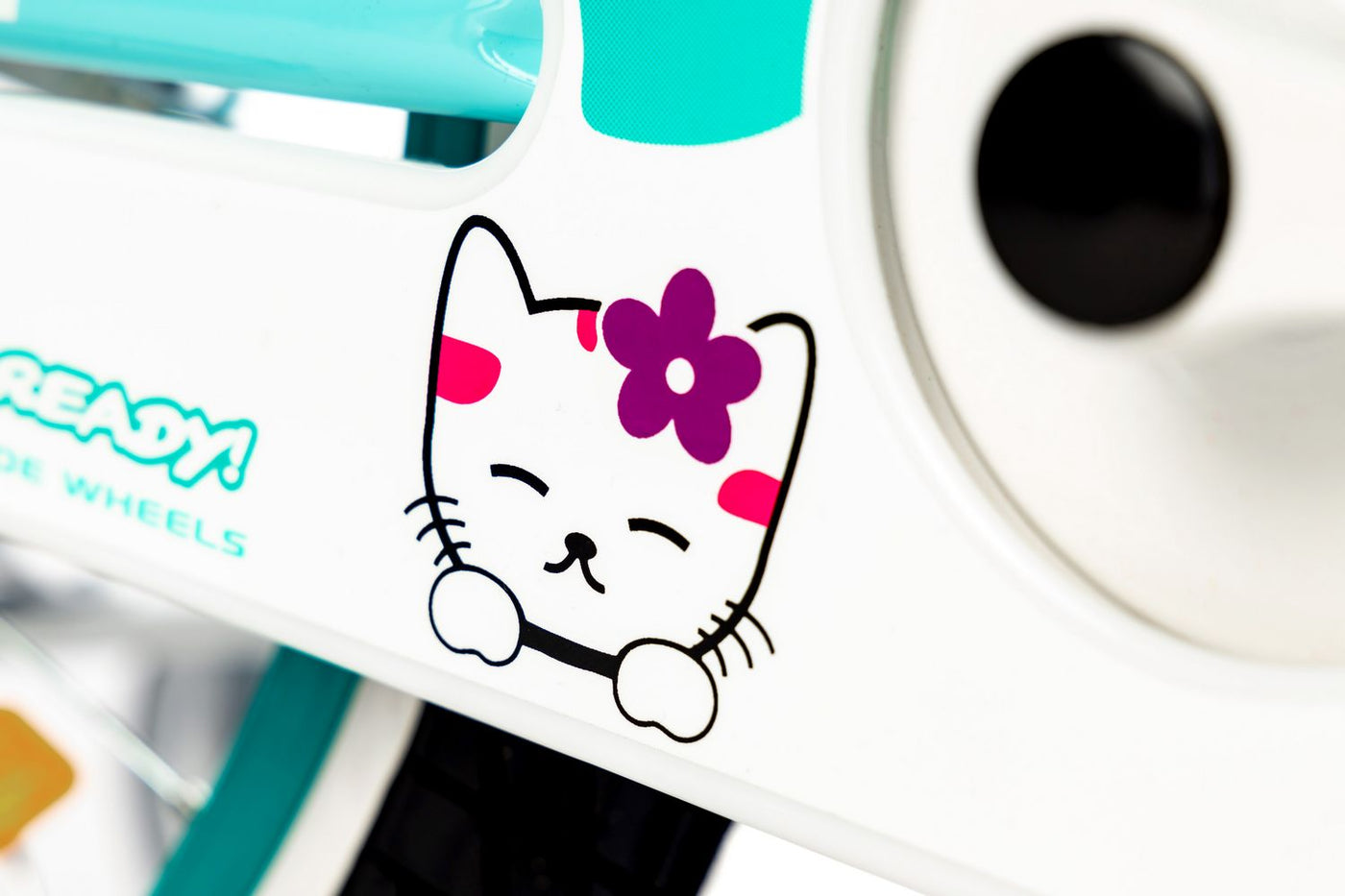 Dviratis Karbon Kitty 20 turquoise-white