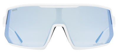 Dviratininko akiniai Uvex sportstyle 235 V white matt / litemirror blue