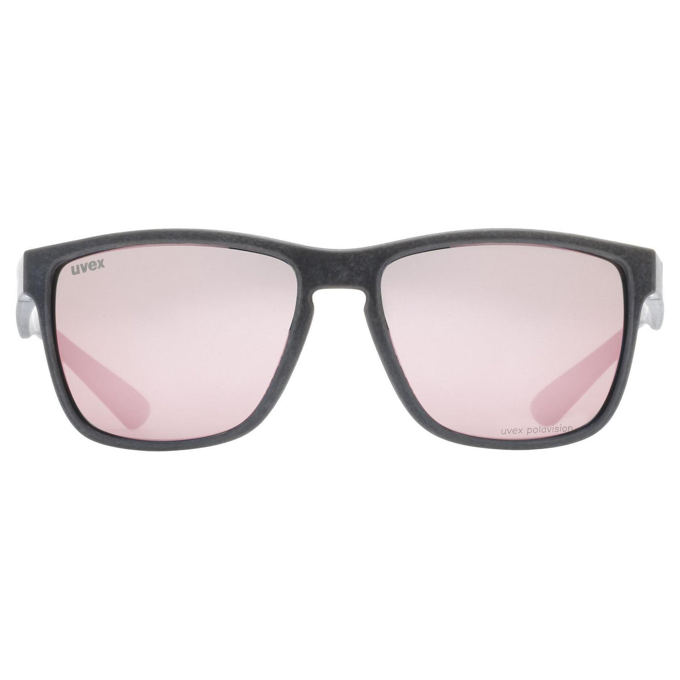 Akiniai Uvex lgl ocean 2 P black mat / mirror rose
