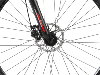 Dviratis Romet Orkan 1 M 28" 2023 black-red-19" / L