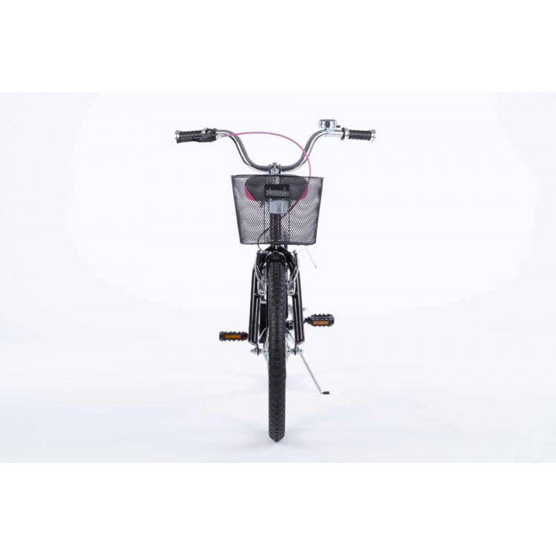 Vaikiškas dviratis TomaBike 18 Cruizer Juodas Rožinis