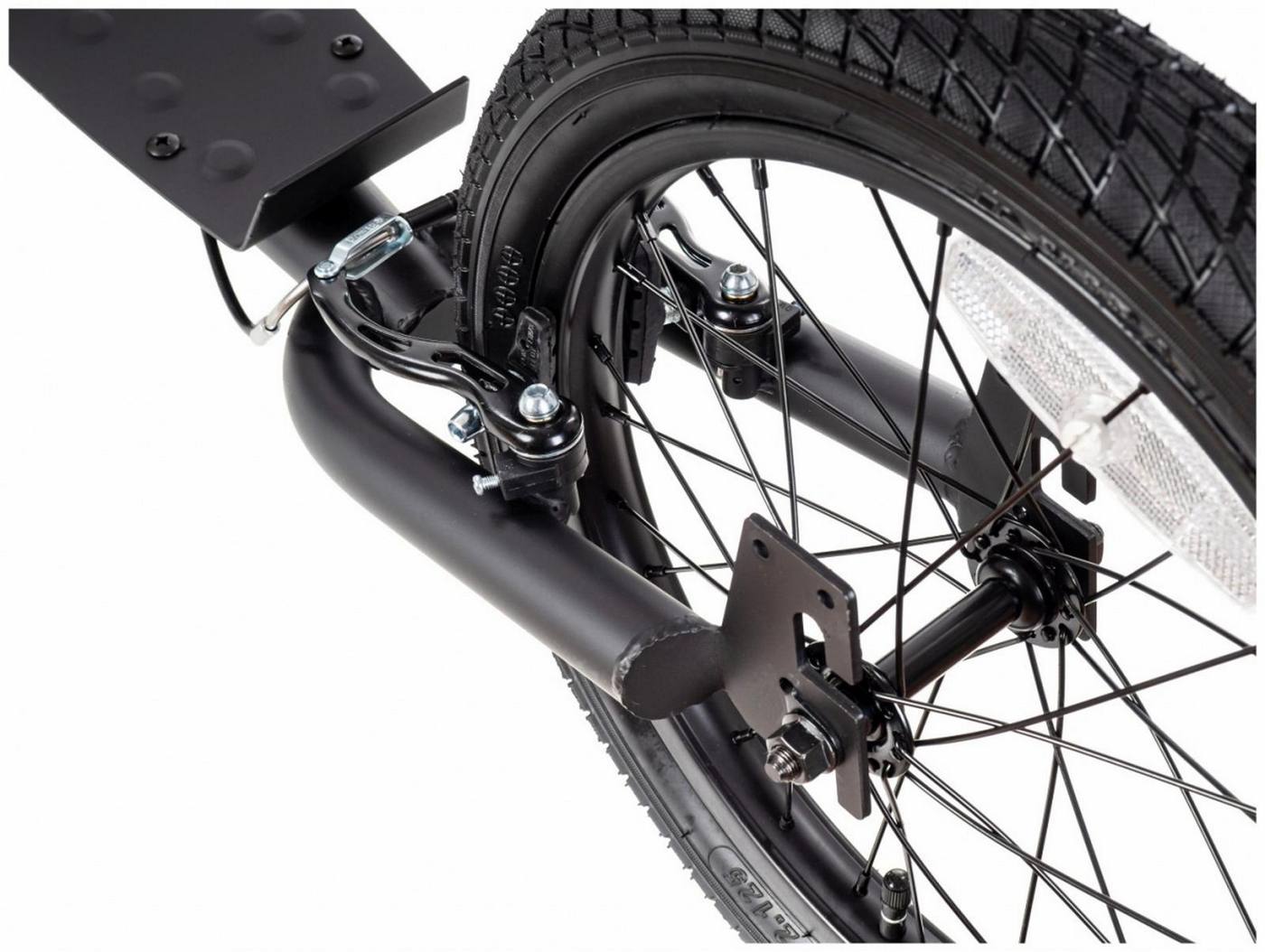 Paspirtukas HyperMotion Riva 20/16 black