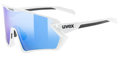 Dviratininko akiniai Uvex sportstyle 231 2.0 white matt / mirror blue