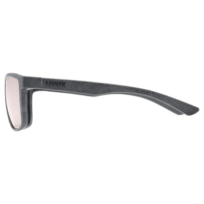 Akiniai Uvex lgl ocean 2 P black mat / mirror rose