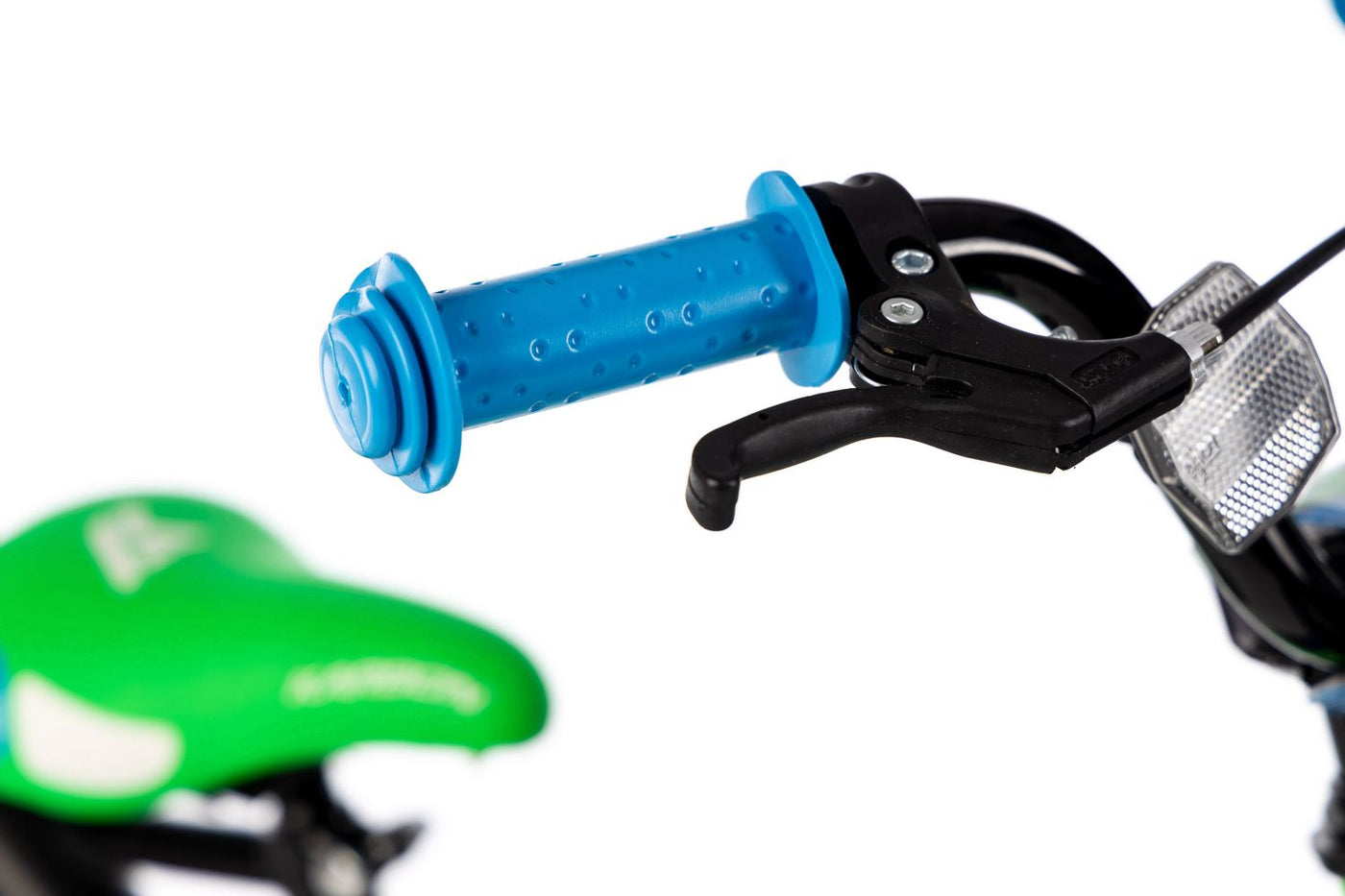 Dviratis Karbon Alvin 18 green-blue