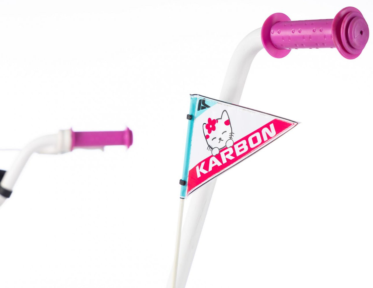 Dviratis Karbon Kitty 16 pink-white