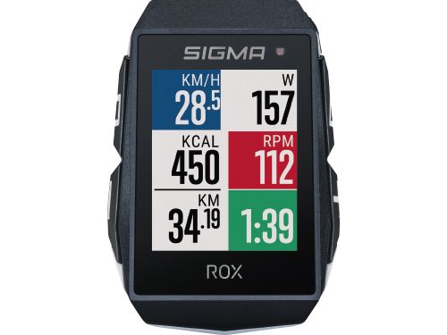 Dviračio kompiuteris SIGMA ROX 11.1 Evo GPS Black Sensor Set
