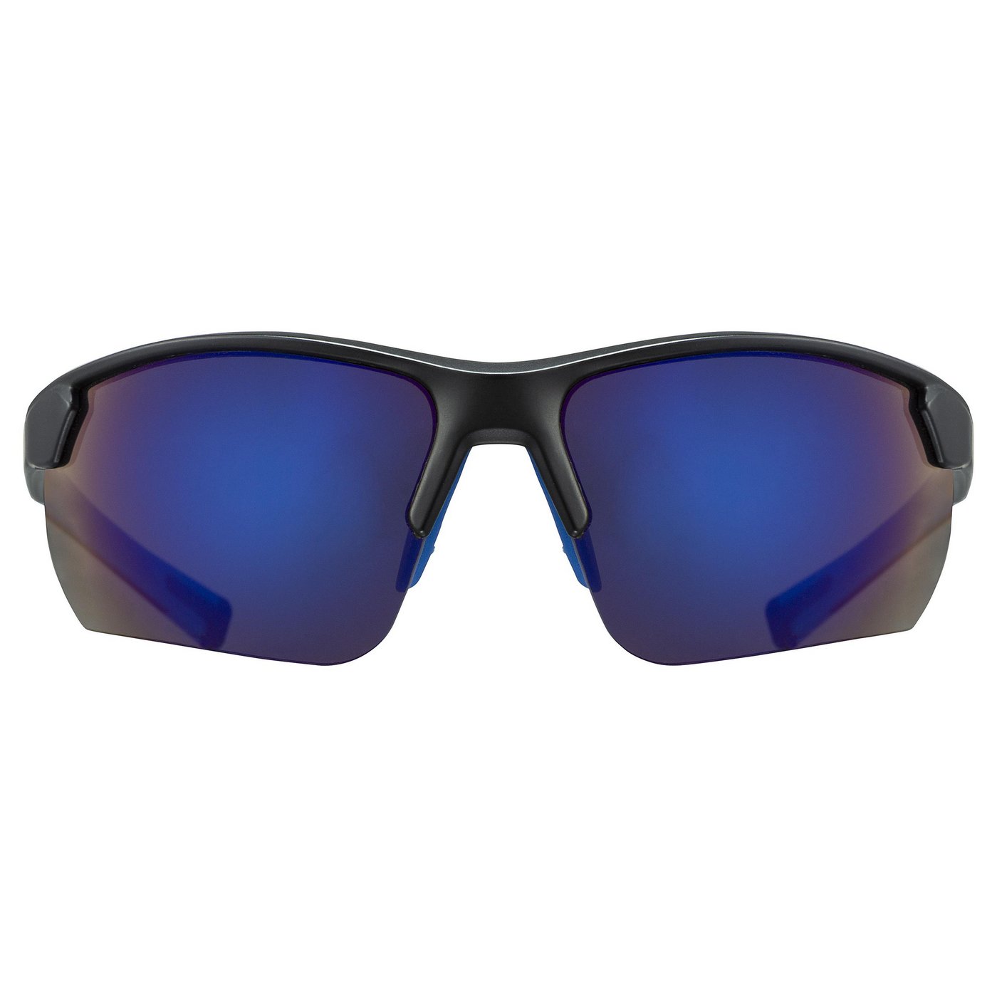 Akiniai Uvex Sportstyle 221 black blue mat / mirror blue