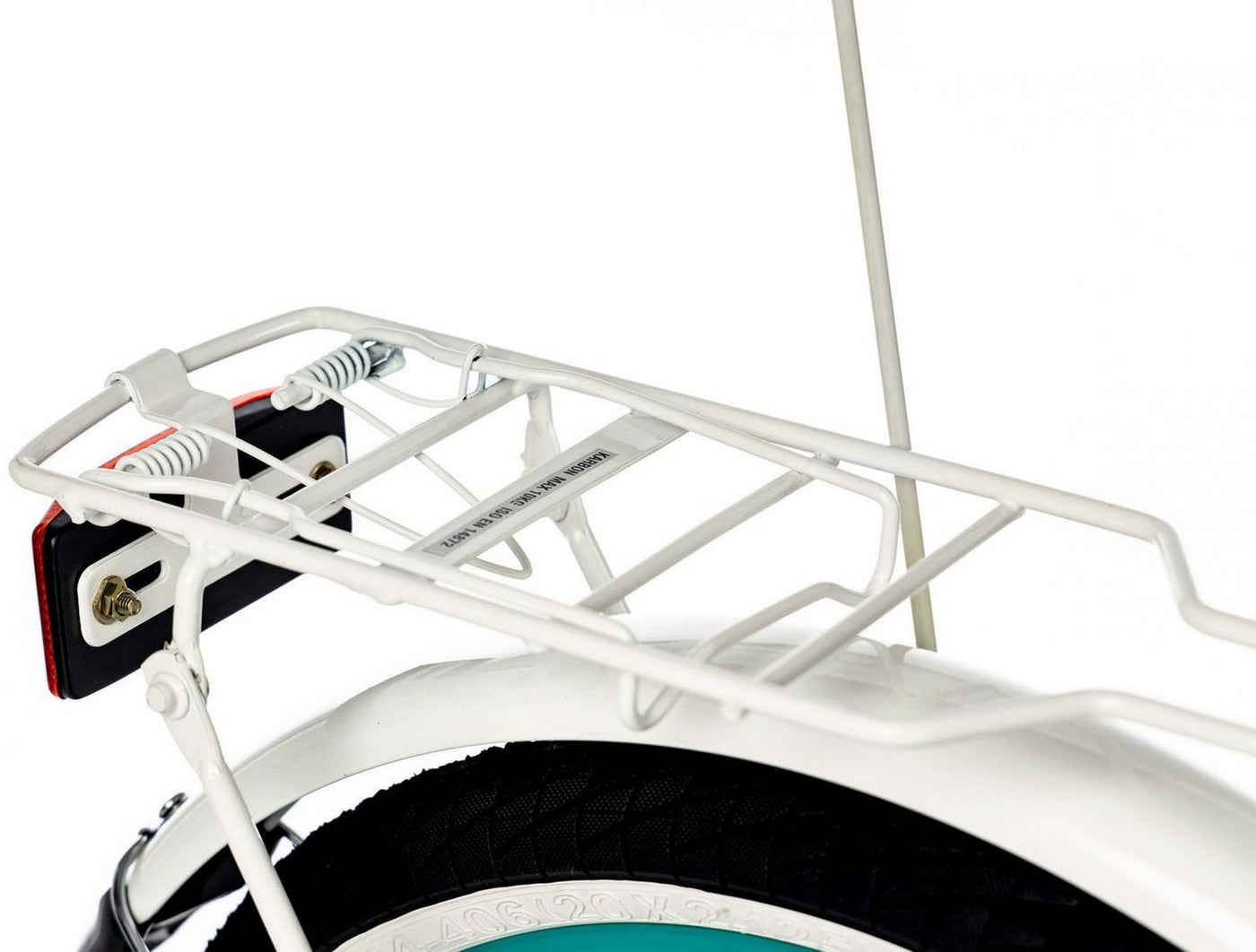 Dviratis Karbon Kitty 20 turquoise-white