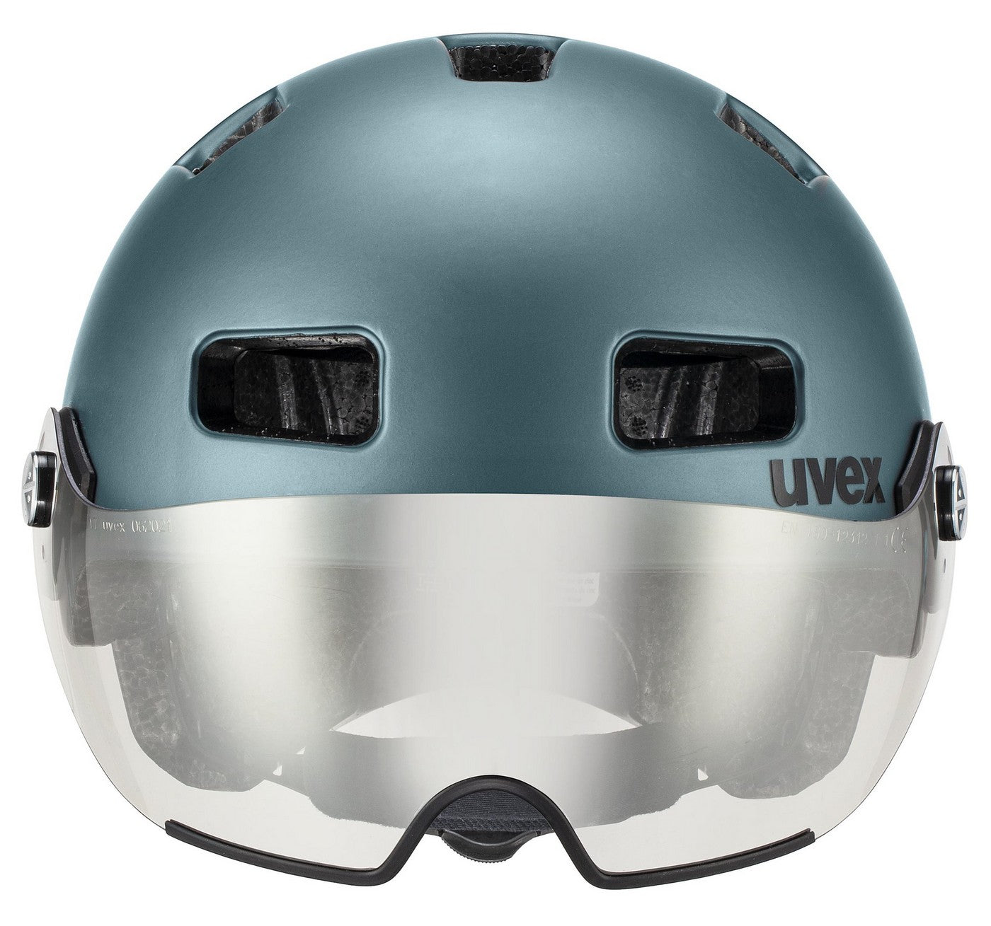 Šalmas Uvex rush visor deep turquoise matt-58-61CM