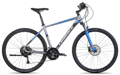 Dviratis UNIBIKE Crossfire GTS 2022 graphite-blue-17"
