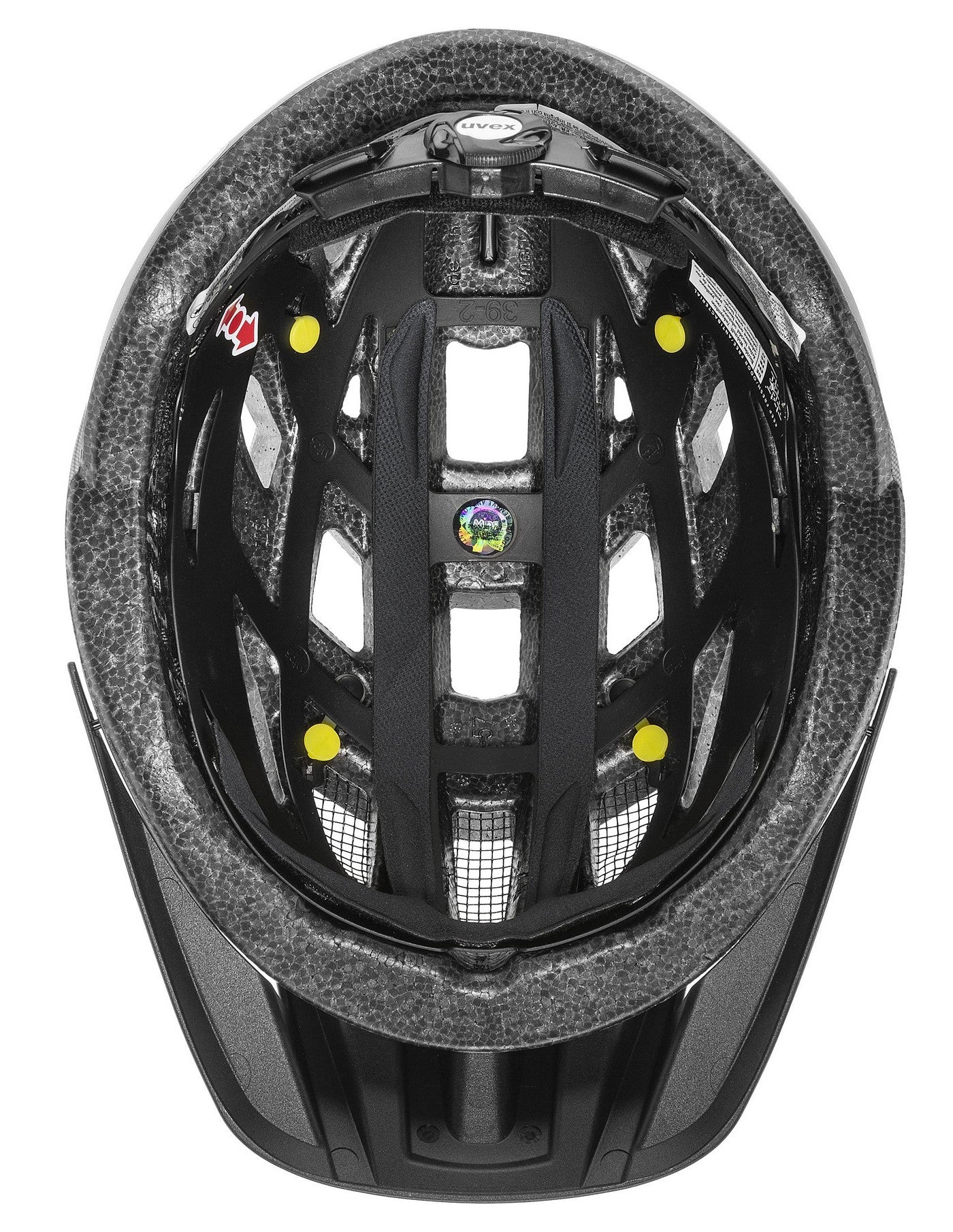 Šalmas Uvex i-vo cc MIPS all black-52-57CM