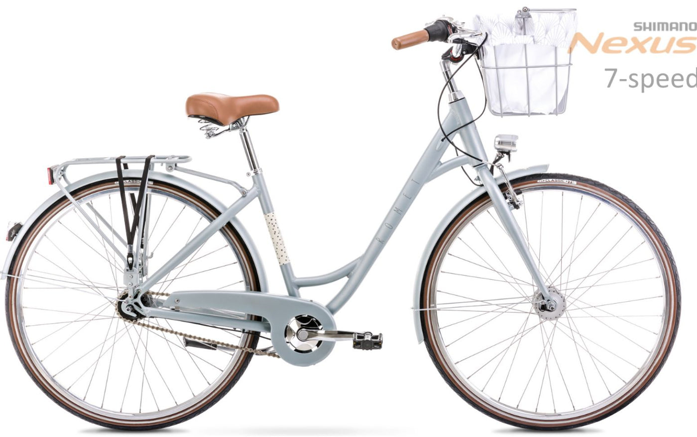 Dviratis Romet Pop Art Lux 28" Alu 2022 grey-20" / L
