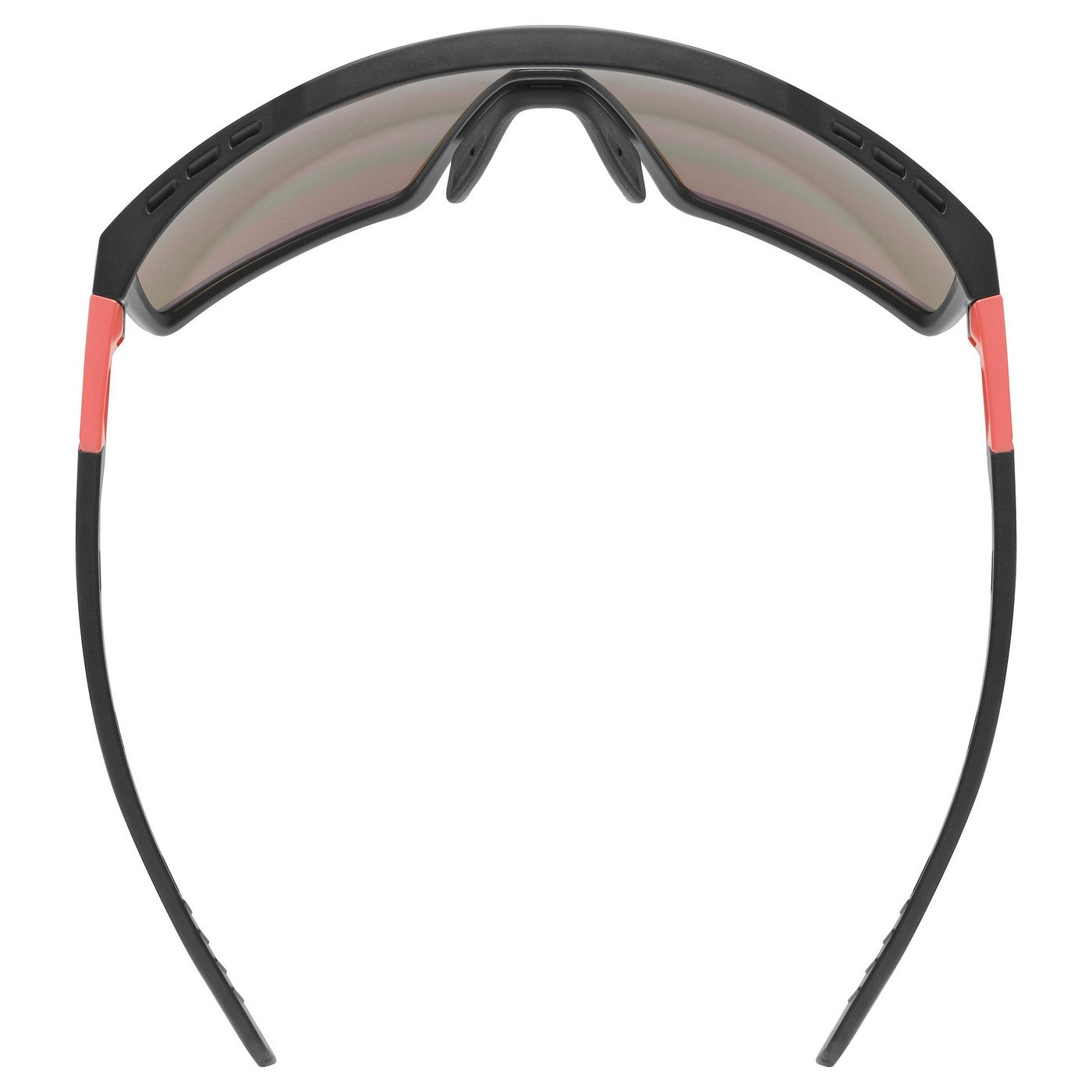 Dviratininko akiniai Uvex mtn perform black-red matt / mirror red