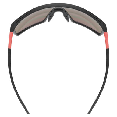 Dviratininko akiniai Uvex mtn perform black-red matt / mirror red