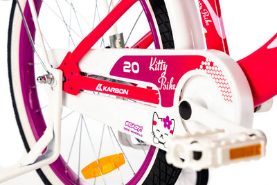 Dviratis Karbon Kitty 20 pink-white