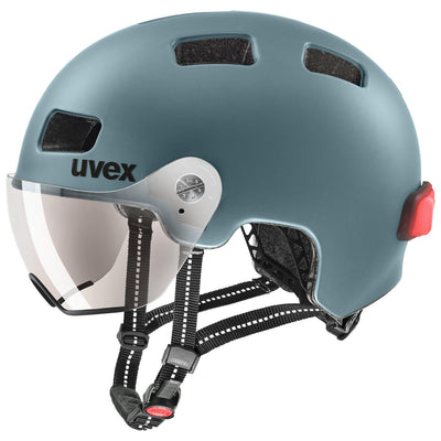 Šalmas Uvex rush visor deep turquoise matt-58-61CM