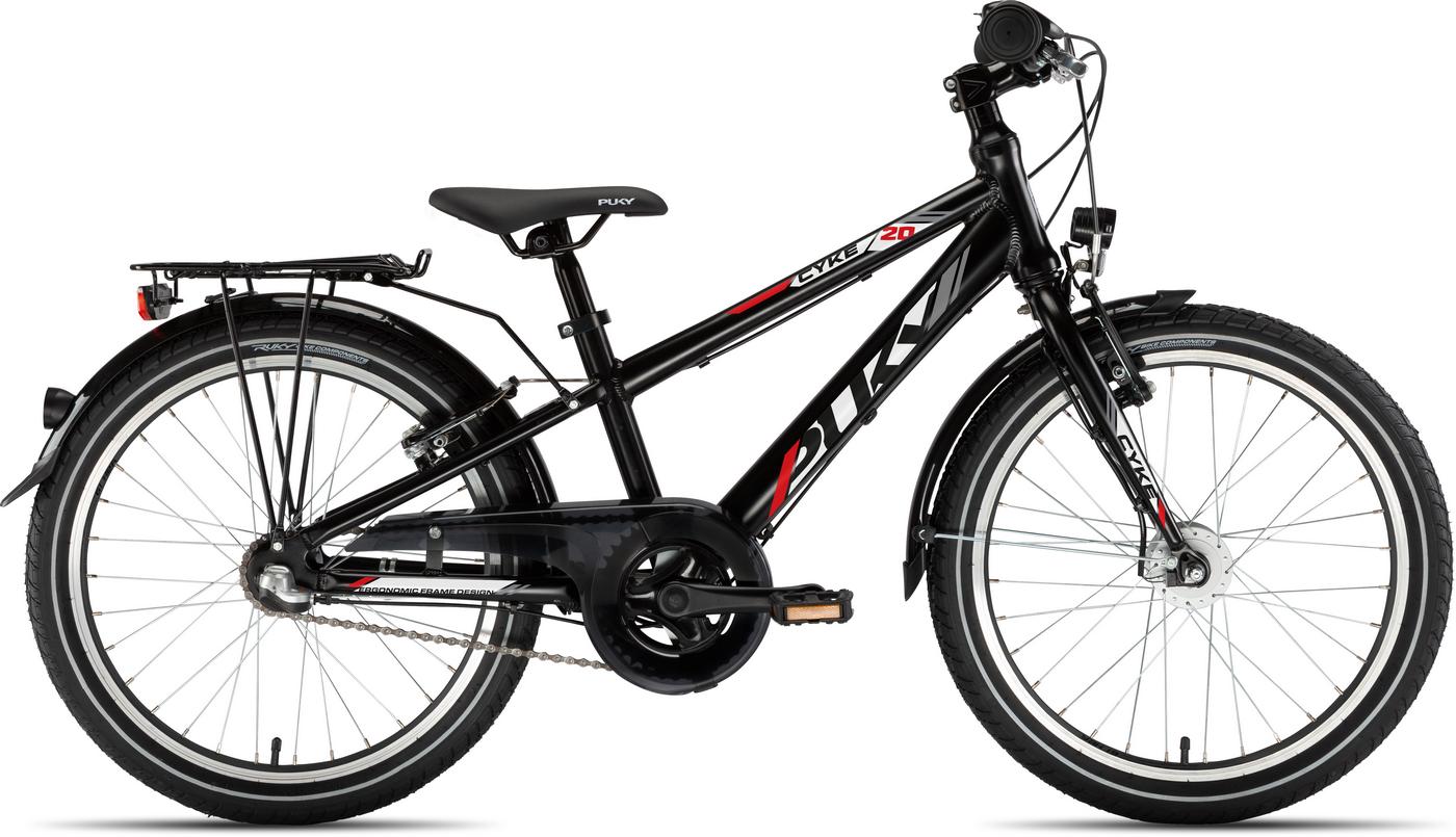 Dviratis PUKY Cyke 20-3 Alu black