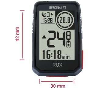 Dviračio kompiuteris SIGMA ROX 2.0 GPS Black