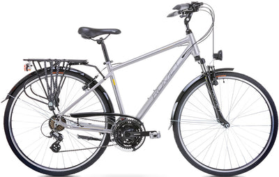 Dviratis Romet Wagant 28" 2023 silver-gold-19" / M