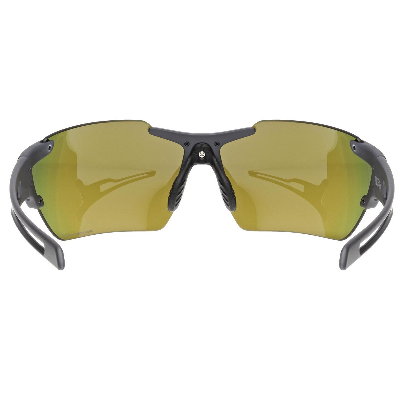 Akiniai Uvex Sportstyle 803 CV dark grey mat / green