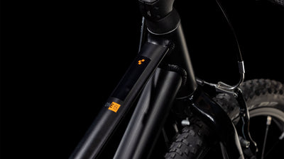 Dviratis Cube Numove 180 black'n'orange 2025