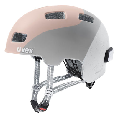 Šalmas Uvex city 4 dust rose-grey wave WE-51-55CM
