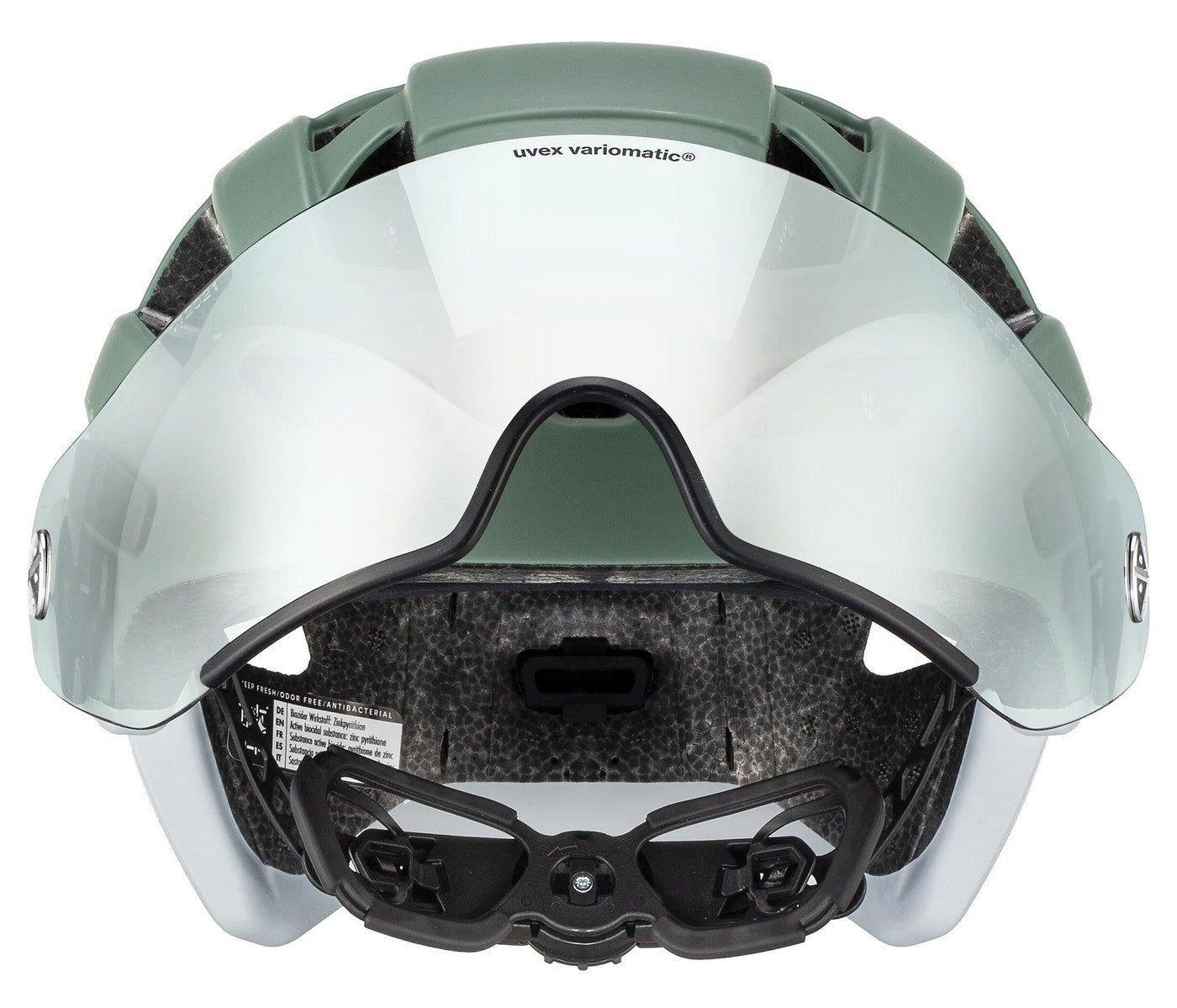 Šalmas Uvex finale visor V mattoss green-cloud matt-56-61CM
